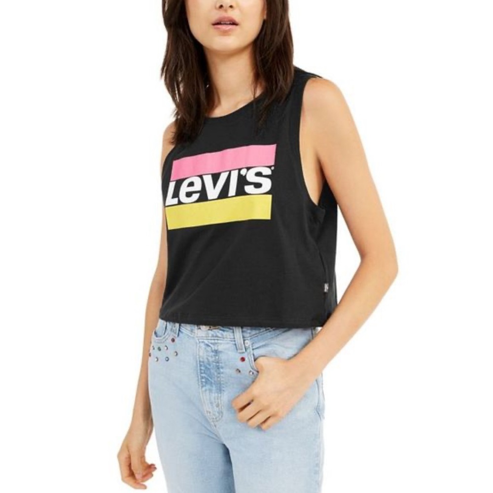 Levi's Graphic Crop Tank Top
